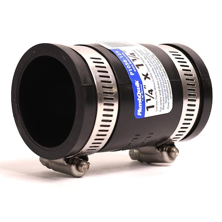 Thrifco Plumbing 1-1/4 x 1-1/4 Flexible Coupling 6722602